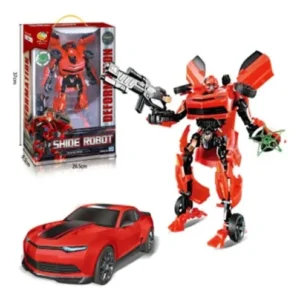 ROBOT TRANSFORMABLE EN AUTO C/ARMA.