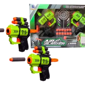 AIR BLASTER SET X2 MINI PISTOLA EN CAJA
