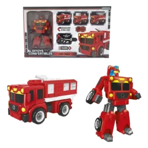TRANSFORMER BOMBERO 5 MODELOS  BL8893