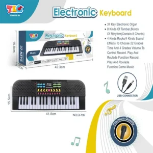 PIANO CON SONIDO Y ENCHUFE  USB