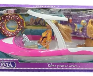 PALOMA Y SU LANCHA