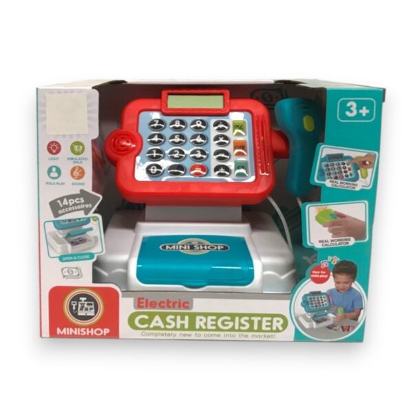 CAJA REGISTRADORA BLUE/RED 2 MOD.