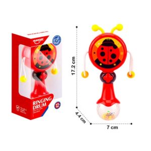 SONAJERO MARACA CON LUZ  Y SONIDO
