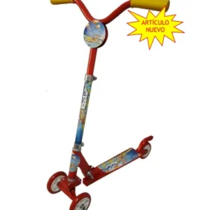 SCOOTER DE 3 RUEDAS PLEGABLE, ALTURA REGULABLE 
MANUBRIOACROBACIA