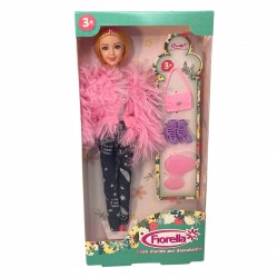 MU?ECA FIORELLA 30CM CON ACCESORIOS EN CAJA HW23019344