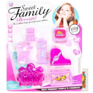 JUEGO DE MUEBLES X 7PCS