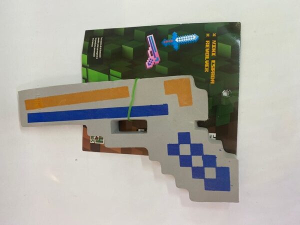 GOMA EVA DE MINECRAFT "PISTOLA"