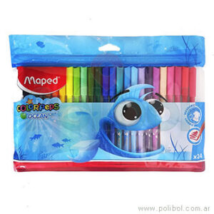 MARCADOR MAPED OCEAN X20 U.