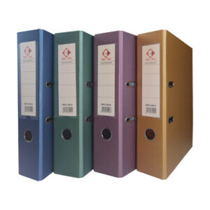 BIBLIORATO A4 LOMO ANGOSTO METALIZADO CARTOPEL