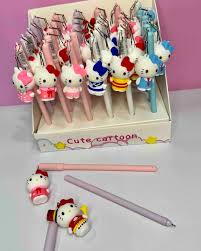 BOLIGRAFO CON LLAVERO KITTY