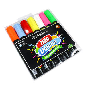 Marcador Tinza Liquida Set. X7 Col. Surt.