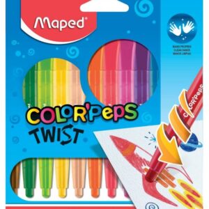 CRAYONES DE CERA TWISTABLE X 12