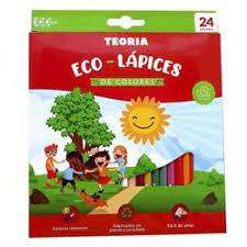 LAPIZ COLOR X 24 LARGO TEORIA MUY BUEN CALIDAD