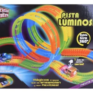 PISTA LUMINOSA X 135 PCS WITH LIGHT 360
