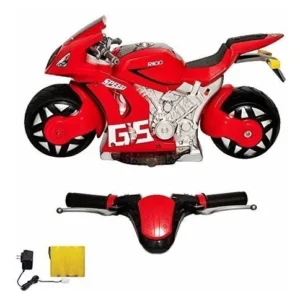 MOTO DE CARRERA A RADIO CONTROL CON PILA RECAGABLE