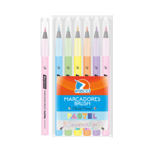 FIBRA PINCEL EZCO PASTEL x6u.