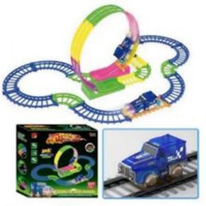 AUTO A PILA CON LUCES