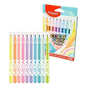 MARCADORES JUNGLE PASTEL X 10 EST