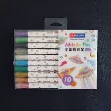 MARCADOR METALIZADO X 10 NORAI