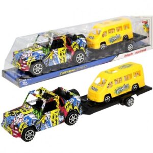 CAMIONETA A TRAILER CON COLETIVO FRICCION