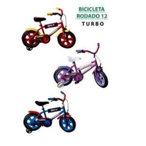 BICICLETA RODADO 12 TURBO