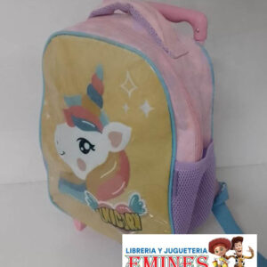MOCHILA CARRO JARDIN. LSD 12" UNICORNIO