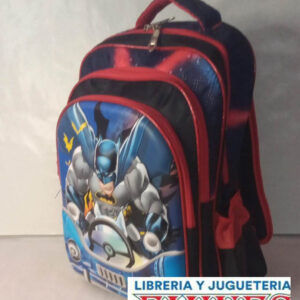 MOCHILA PERSONAJE 40*30CM BASMAN 3 CIERRES 3D
