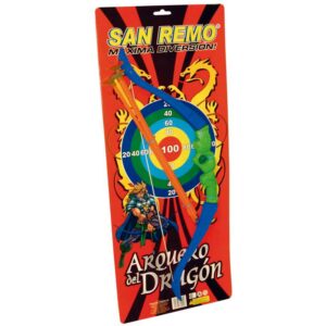 SET DE ARCO Y 4 FLECHAS EN BLISTER