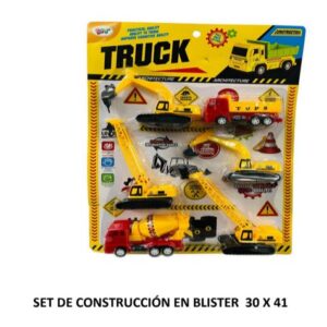 SET DE CONSTRUCCIÓN EN BLISTER 30 X 41