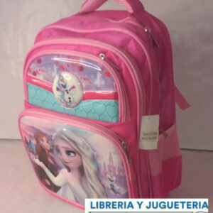 MOCHILA PERSONAJE 40*30CM FROZAN 4 CIERRES 3D