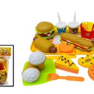 SET DE COMIDA DIDACTICA EN BOLSA 24 X 33