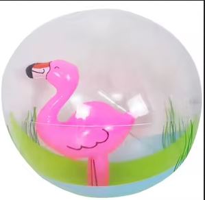 PELOTA TRANSPARENTE FLAMENGO INTERIOR