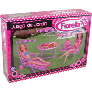 JUEGO D/JARDIN P/MUÑECAS FIORELLA CAJA