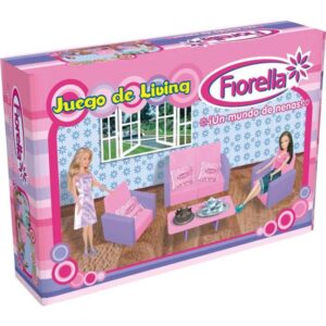 JUEGO D/LIVING P/MUÑECA FIORELLA CAJA