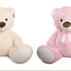 OSO SENTADO 2 COLORES 80 CM