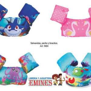 SALVAVIDAS, PECHO Y BRACITOS.