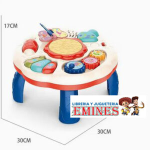 MESA DIDÁCTICA A PILA C/LUZ Y SONIDO