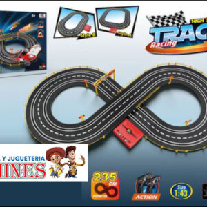 PISTA MEDIANA DE AUTO A PILA CON CONTROL