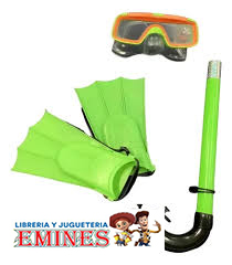 SNORKEL CON PATA DE RANA