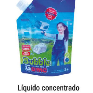 "LIQUIDO CONCENTRADO, ESPECIAL PARA BURBUJAS. CONIENE 100ML"