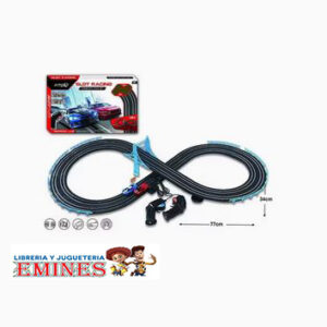 Pista Grande de Auto a Pila con Control