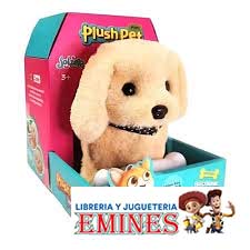 PERRO DE JUGUETE, CAMINA Y LADRA. CON HUESO Y CERCA. MEDIDAS PACKAGING: 17,5 X 14 X18 CM"