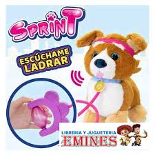 SPRINT PUPPY DÁLMATA PERRITO INTERACTIVO CON CORREA Y DESLIZ