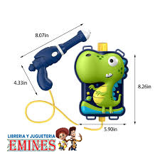 MOCHILA LANZA AGUA DINO