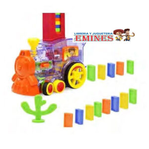 LOCOMOTORA COLOCA BLOQUES DOMINÓ