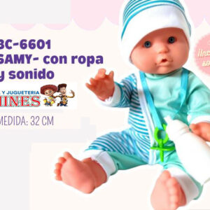 SAMY CON ROPA Y SONIDO 32 cm