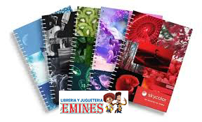 CUADERNO  ESPIRAL UNIVERSITARIO 29,7 X  86  HJS SKYCOLOR  CUADRICULADO