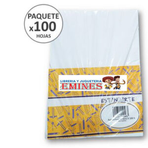 ETIQUETA  ESTANDARTE A4 AUTOADHESIVAX100