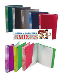 CARPETA CON 10 FOLIOS A 4 LAMA