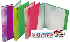 CARPETA CON 20 FOLIOS A 4 LAMA